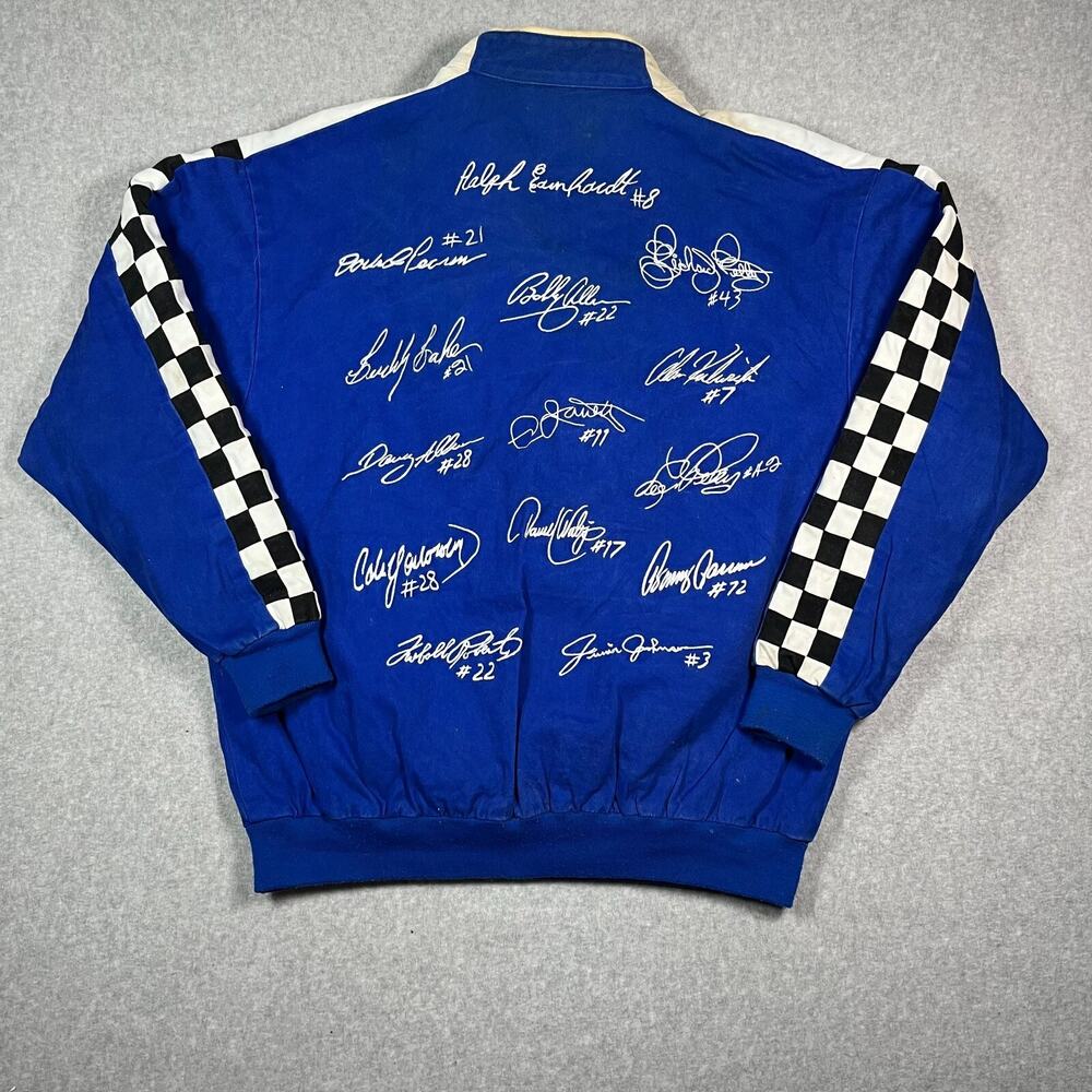Vintage Chase Authentics NASCAR Legends Bomber Jacket Men's XL Racing